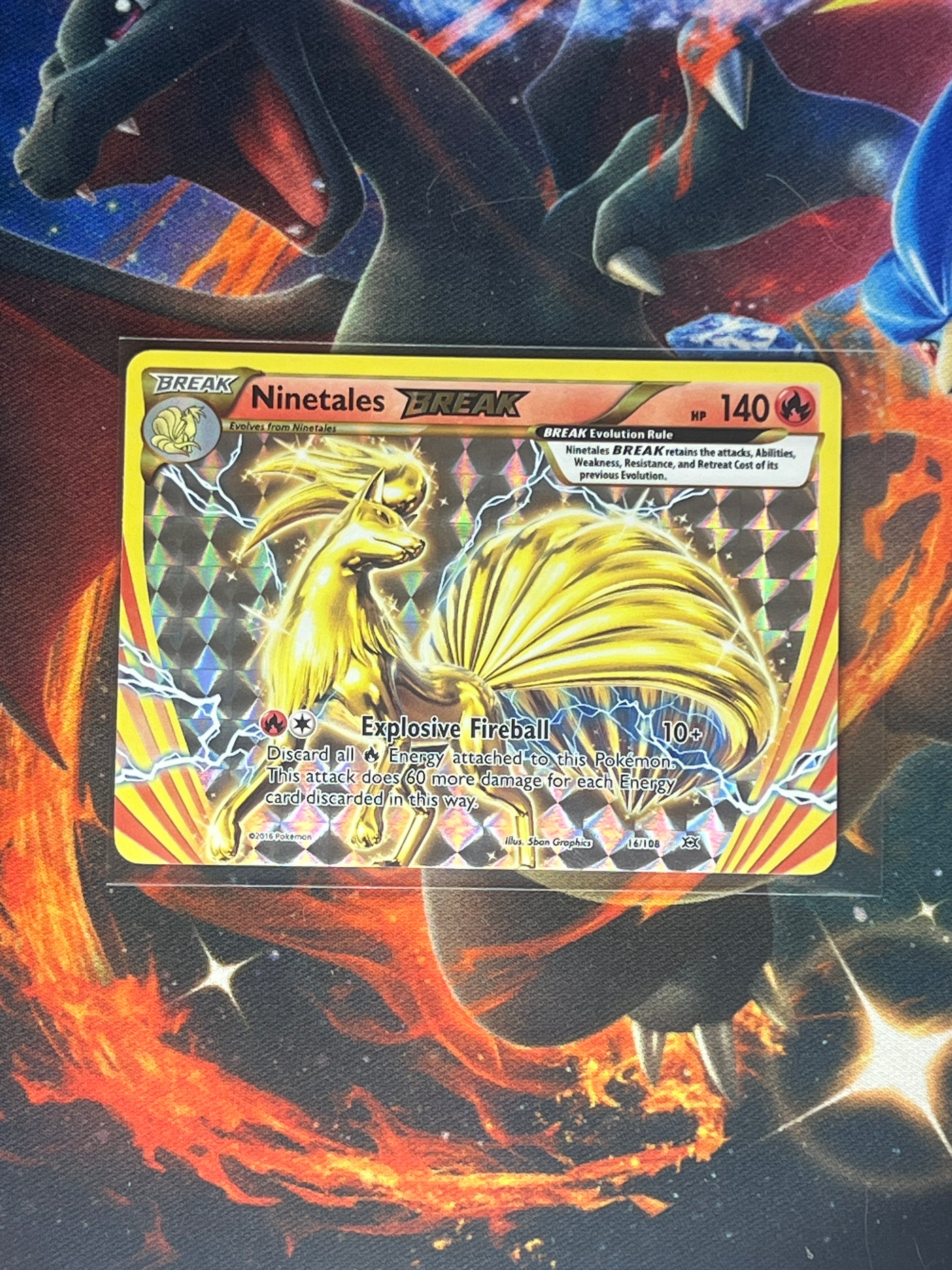 Ninetales BREAK #16 Pokemon Evolutions