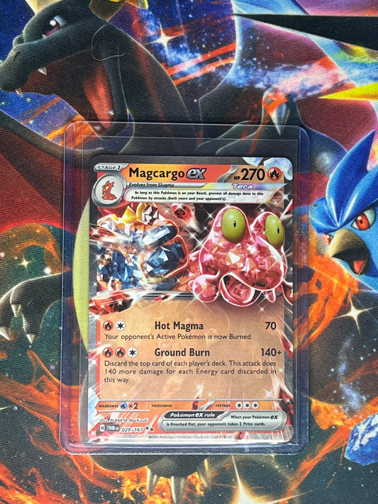 Magcargo Ex #29 Pokemon Twilight Masquerade