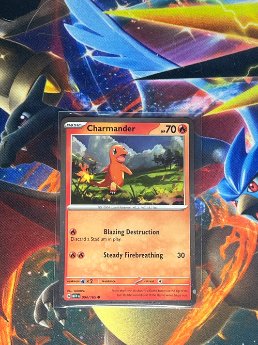 Charmander [Cosmos Holo] #4 Pokemon Scarlet & Violet 151