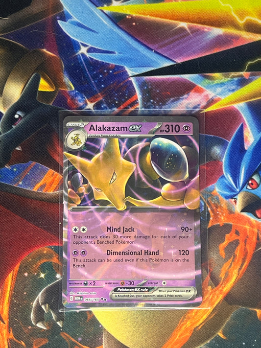 Alakazam Ex #65 Pokemon Scarlet & Violet 151
