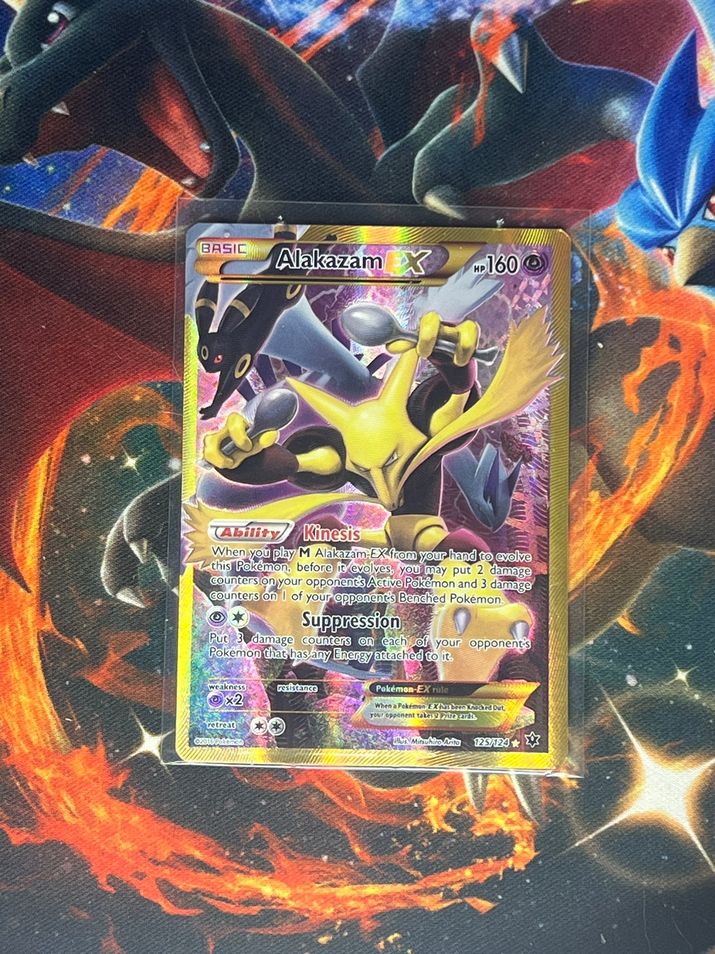 Alakazam EX #125 Pokemon Fates Collide