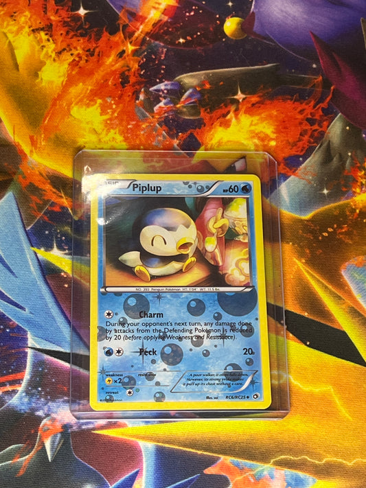Piplup #RC6 Pokemon Legendary Treasures