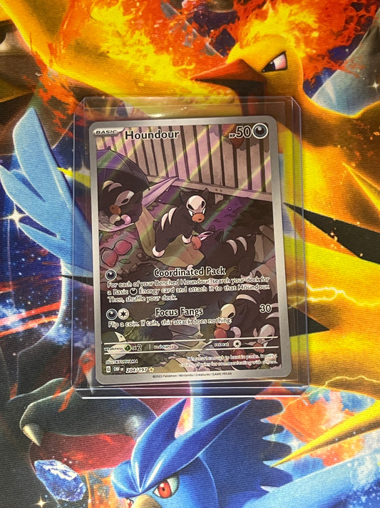 Houndour #204 Pokemon Obsidian Flames