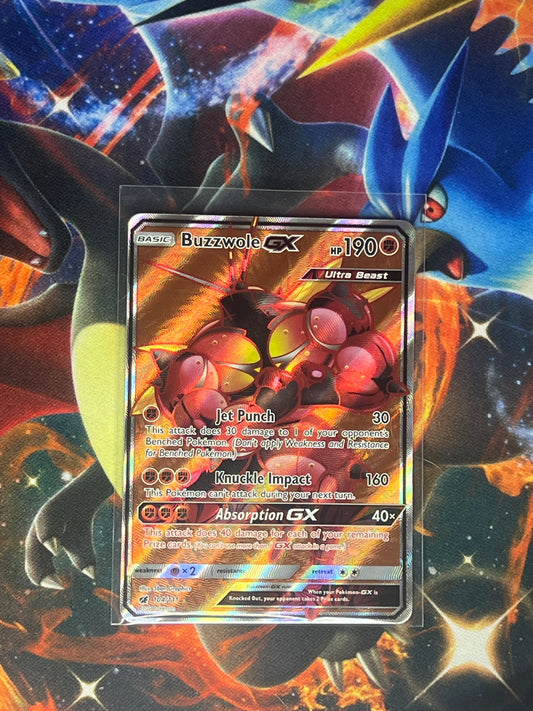 Buzzwole GX #104 Pokemon Crimson Invasion