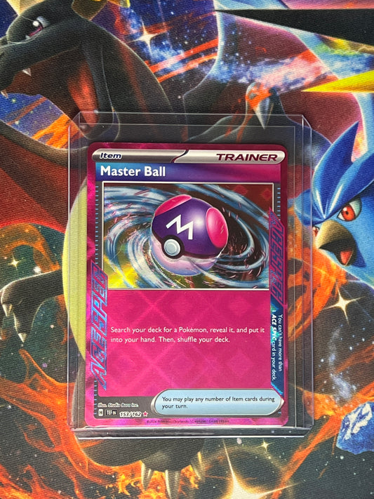 Master Ball #153 Pokemon Temporal Forces