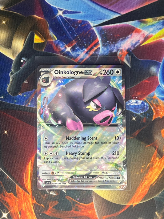 Oinkologne Ex #158 Pokemon Scarlet & Violet