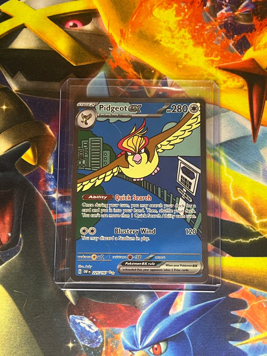 Pidgeot Ex #225 Pokemon Obsidian Flames
