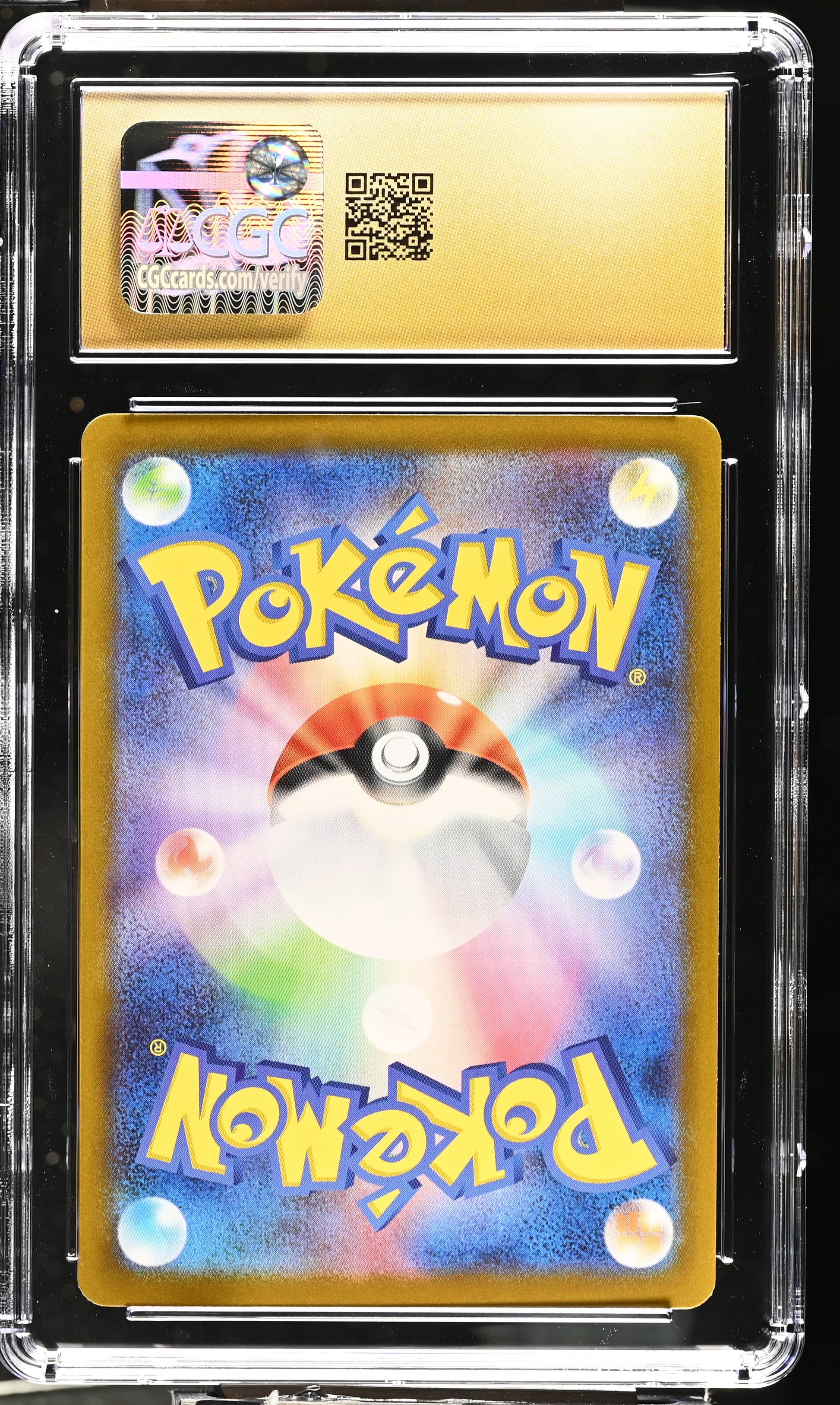 Swoobat #117/086 Pokemon Japanese White Flare Graded CGC 10 Pristine (Back)