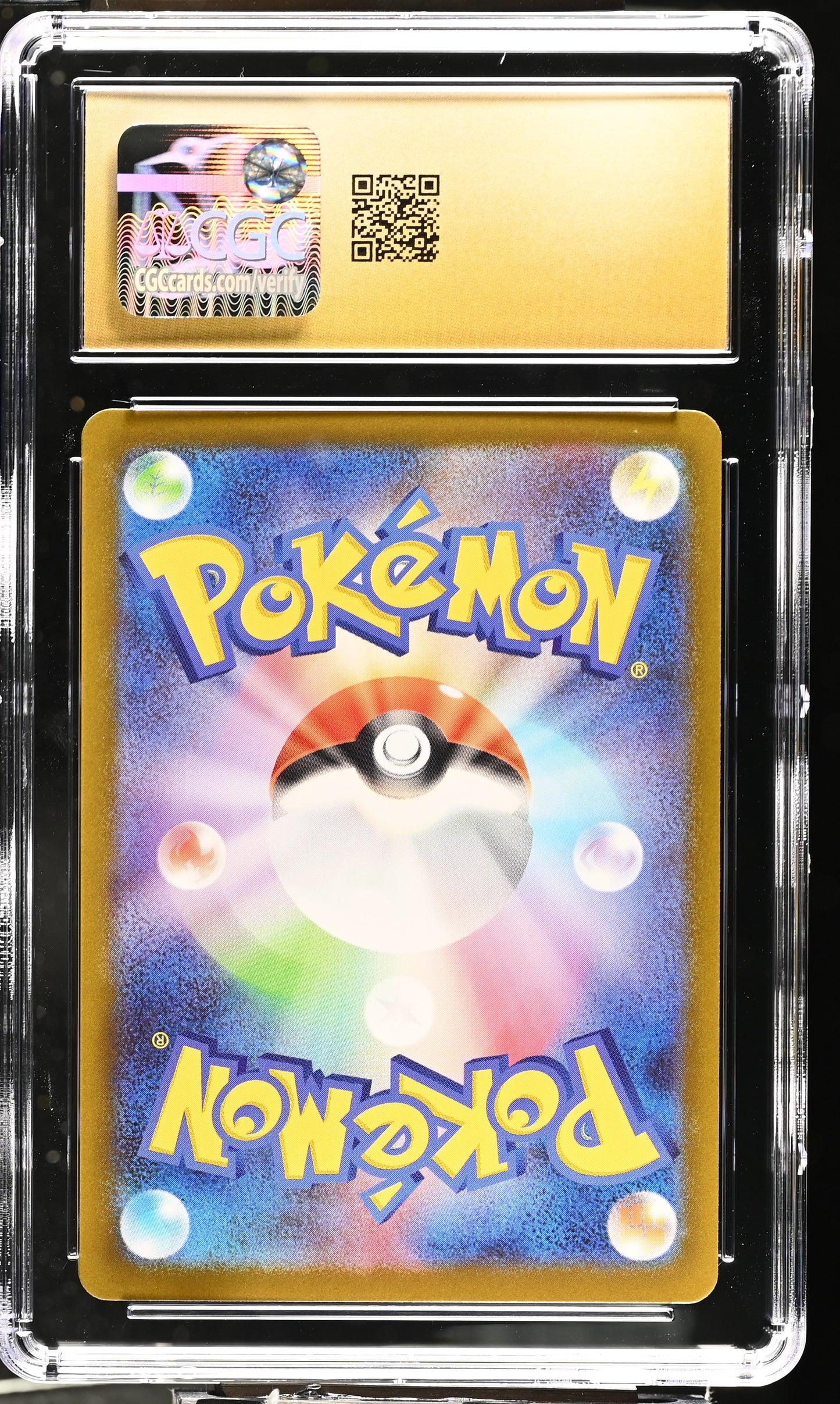 Swoobat #117/086 Pokemon Japanese  White Flare Graded CGC 10 Pristine (Back)