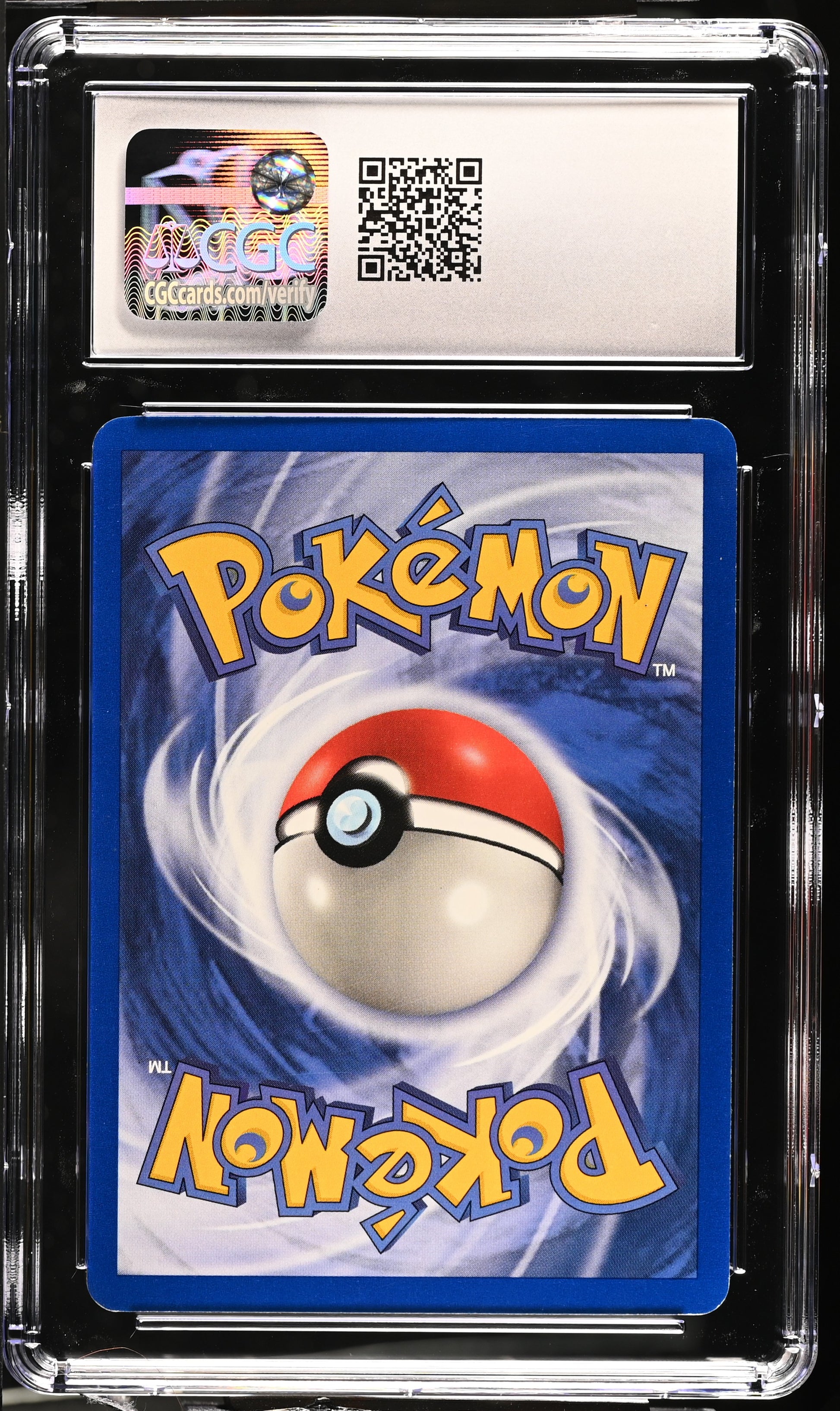 Charmander #50/82 Pokemon Team Rocket - 1st Edition Graded CGC 8.5 (Back)