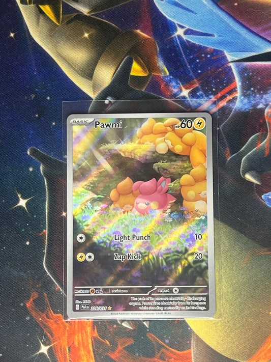 Pawmi #226 Pokemon Paldean Fates