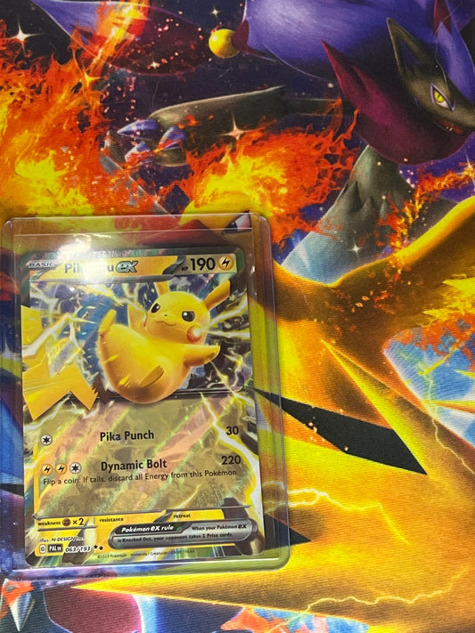 Pikachu Ex #63 Pokemon Paldea Evolved