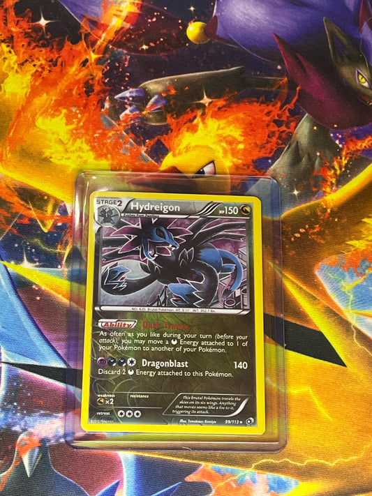 Hydreigon [Reverse Holo] #99 Pokemon Legendary Treasures