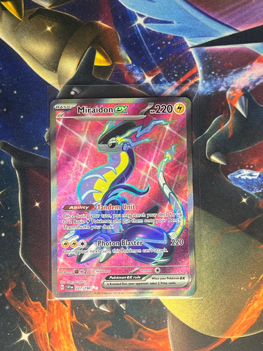 Miraidon Ex #227 Pokemon Scarlet & Violet
