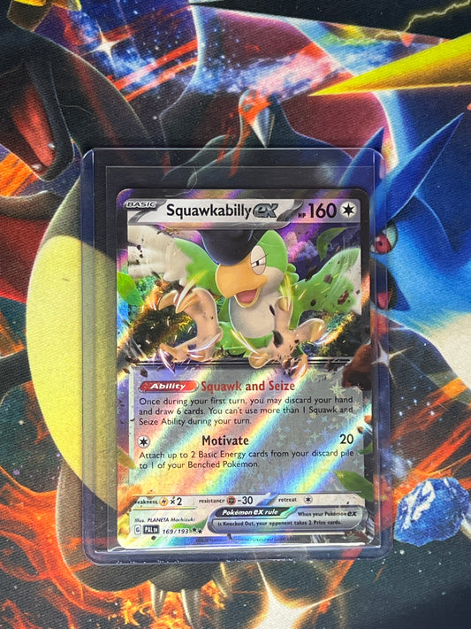 Squawkabilly Ex #169 Pokemon Paldea Evolved