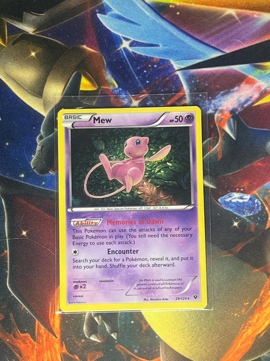 Mew #29 Pokemon Fates Collide