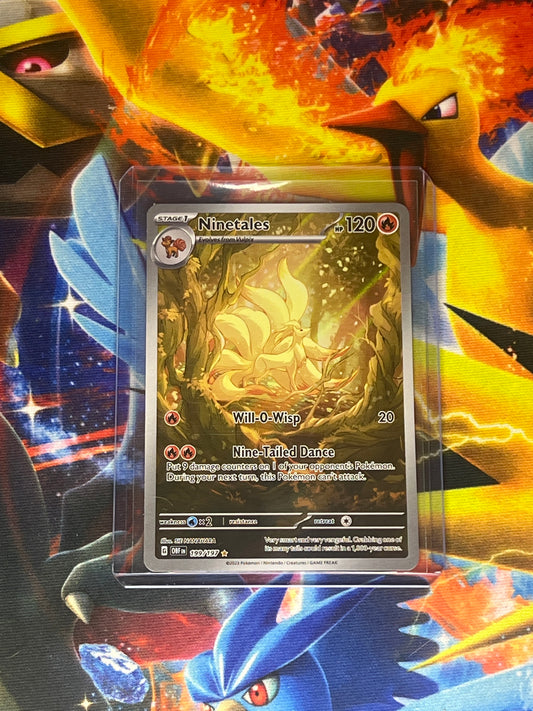 Ninetales #199 Pokemon Obsidian Flames