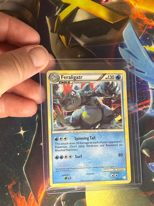 Feraligatr [Cracked Ice] #20 Pokemon HeartGold & SoulSilver