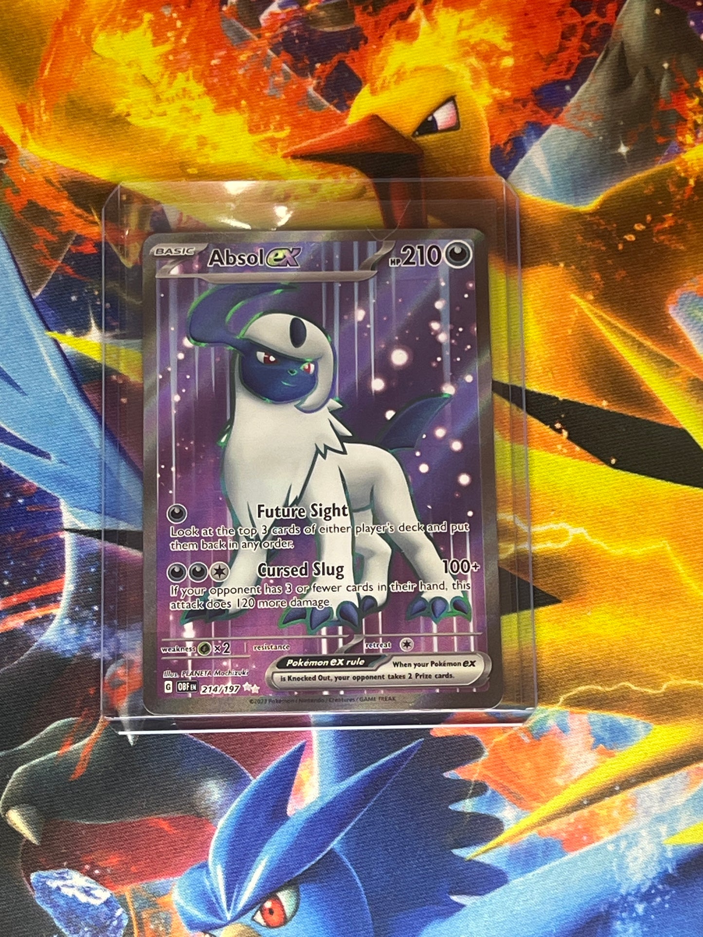 Absol Ex #214 Pokemon Obsidian Flames