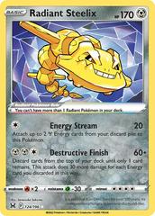 Radiant Steelix #124 Pokemon Lost Origin