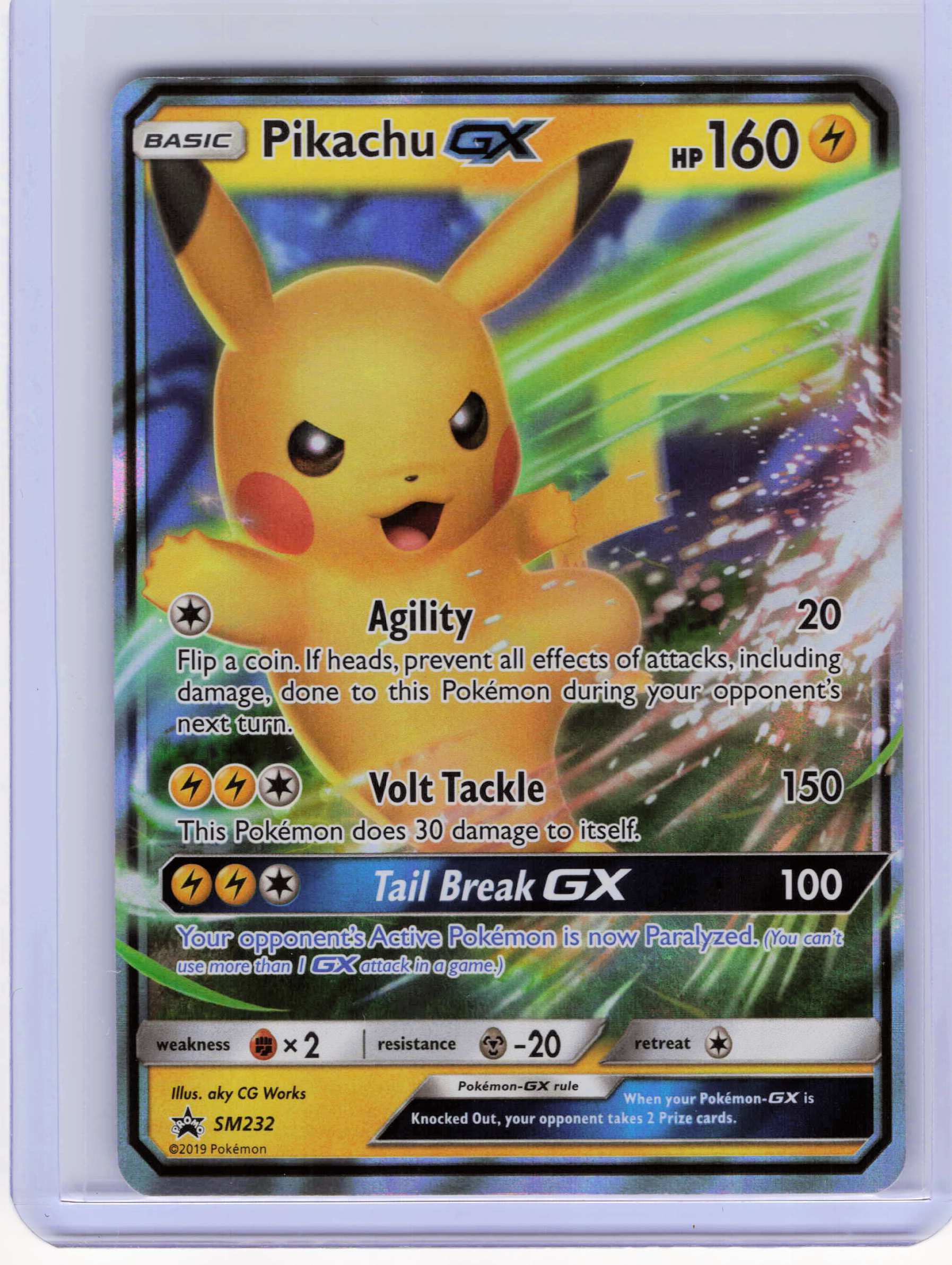 Pikachu GX - SM232 Promo SM Promos