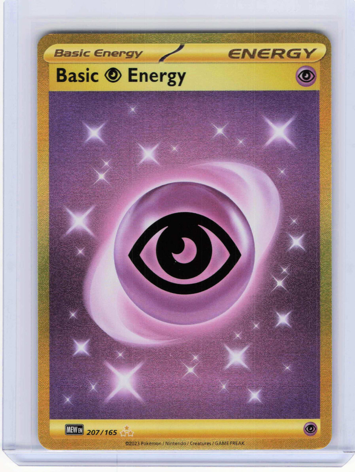 Basic Psychic Energy #207/165 Holo Pokemon SV: Scarlet & Violet 151