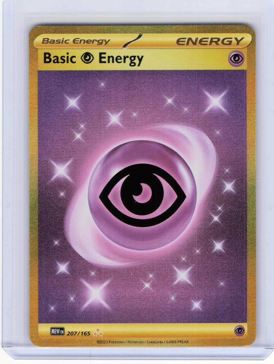 Basic Psychic Energy #207/165 Holo Pokemon SV: Scarlet & Violet 151