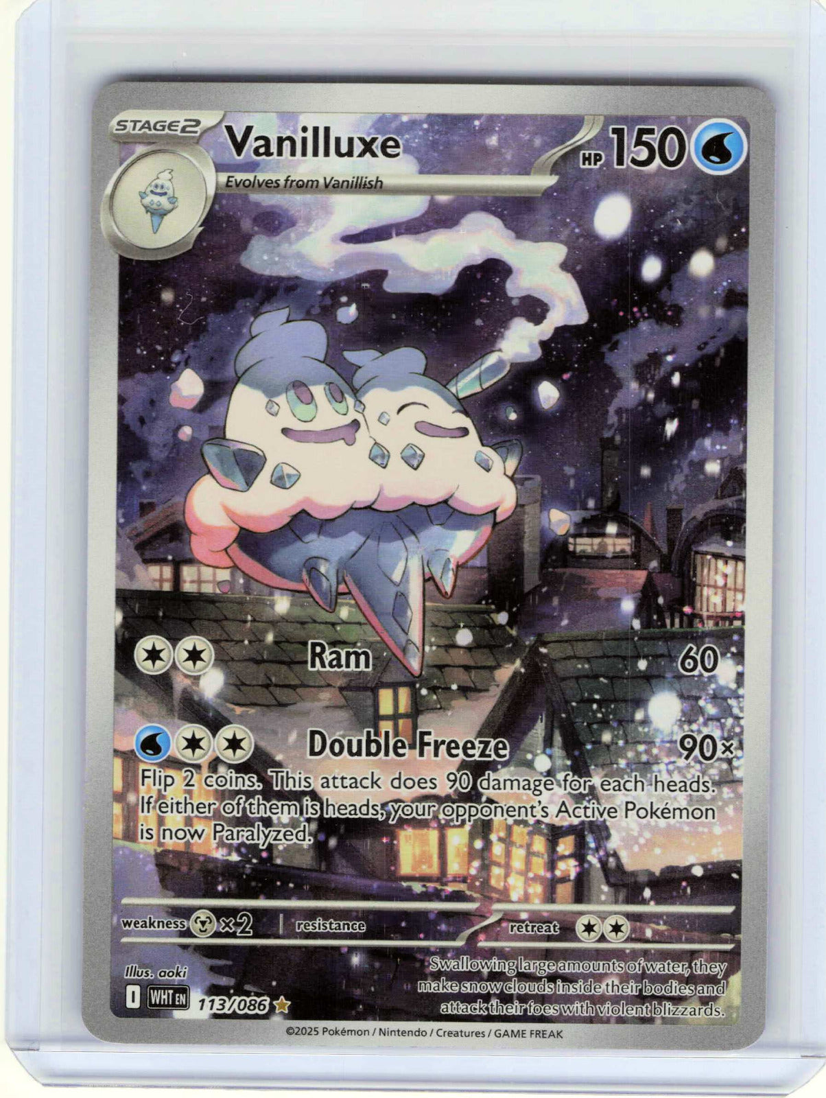 Vanilluxe #113/086 Pokemon SV: White Flare