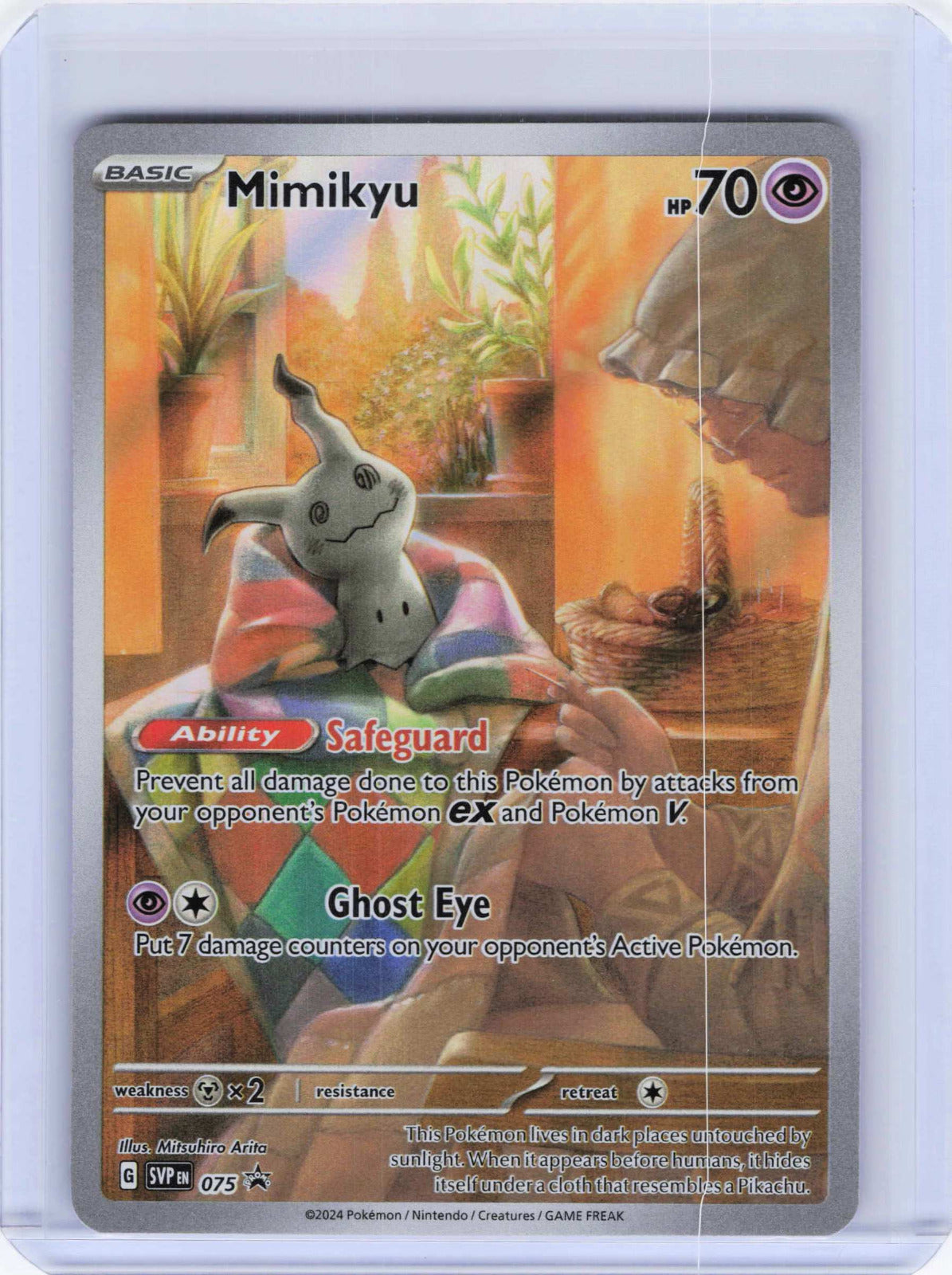 Mimikyu #075 Pokemon SV: Scarlet & Violet Promo Cards