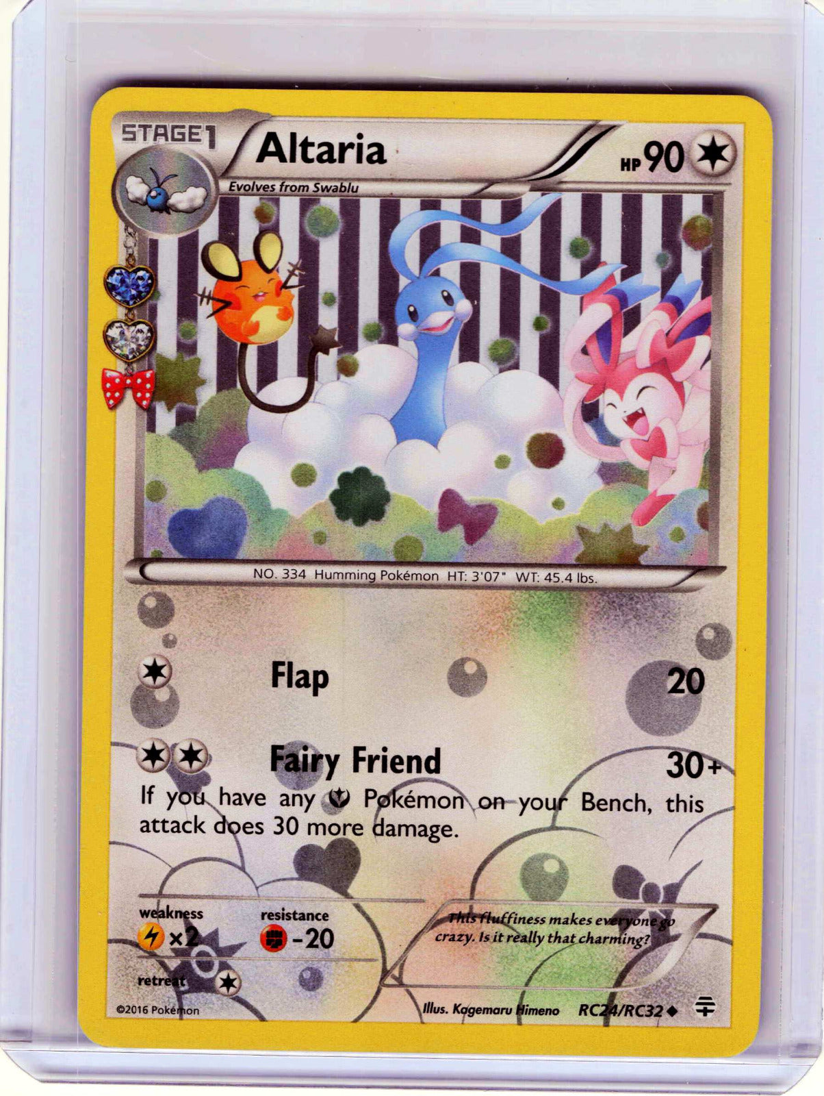 Altaria #RC24/RC32 Pokemon Generations: Radiant Collection