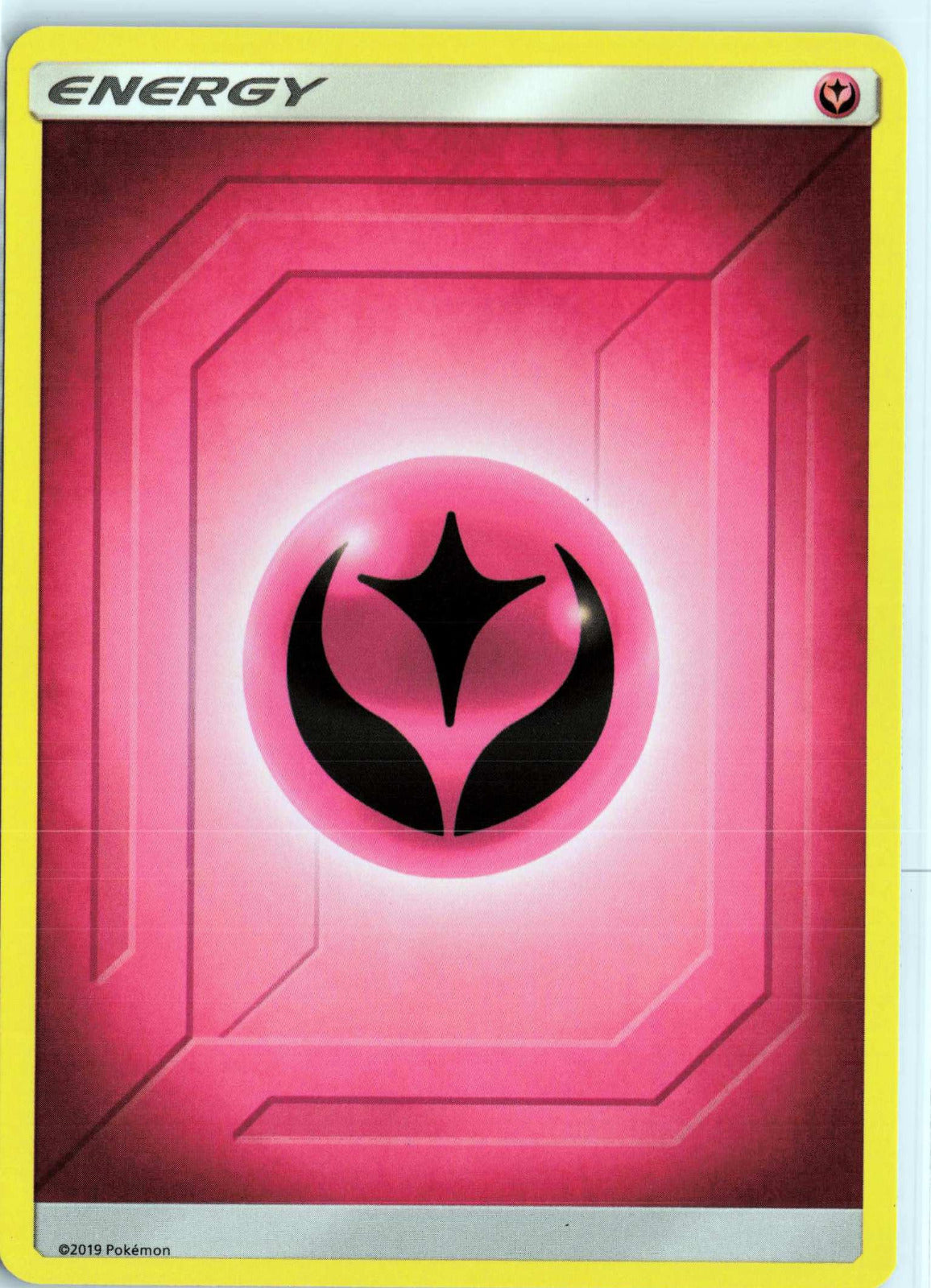 Fairy Energy 2019 Unnumbered Pokemon SM Team Up