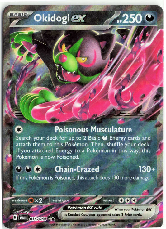 Okidogi ex #036/064 Pokemon SV: Shrouded Fable