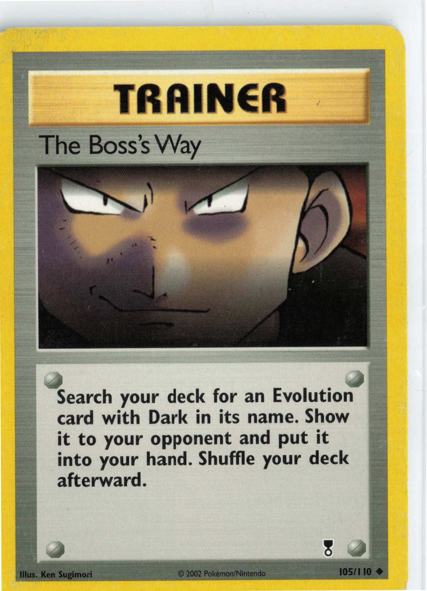 The Boss's Way 105/110, HP Condition, Pokemon Legendary Collection
