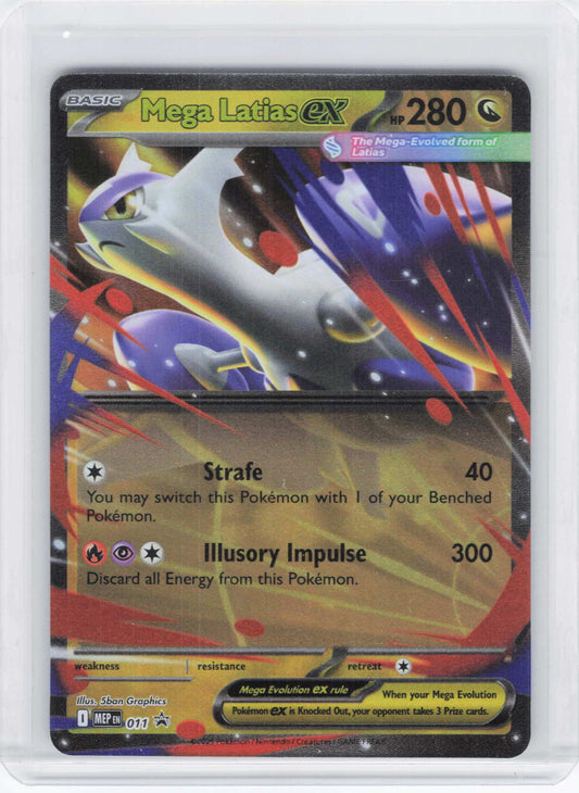 Mega Latias ex #011 Holo Pokemon ME: Mega Evolution Promo