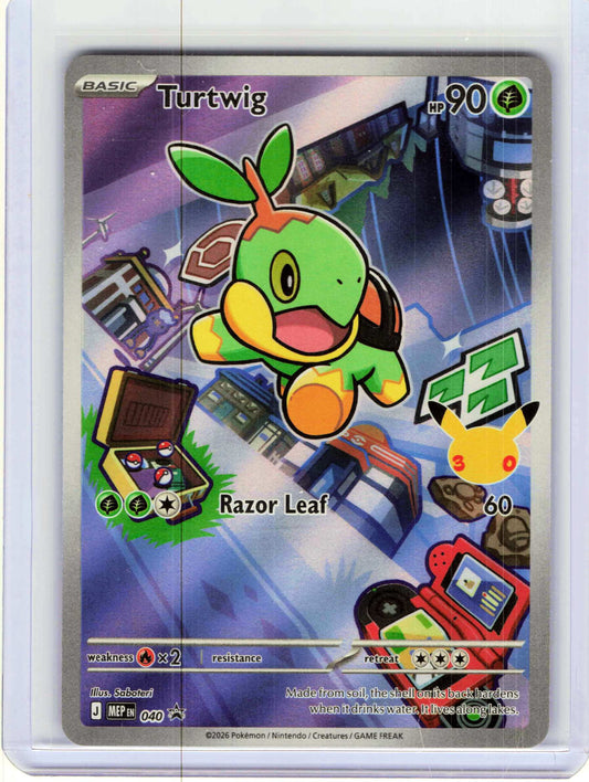Turtwig #040 Pokemon ME: Mega Evolution Promo