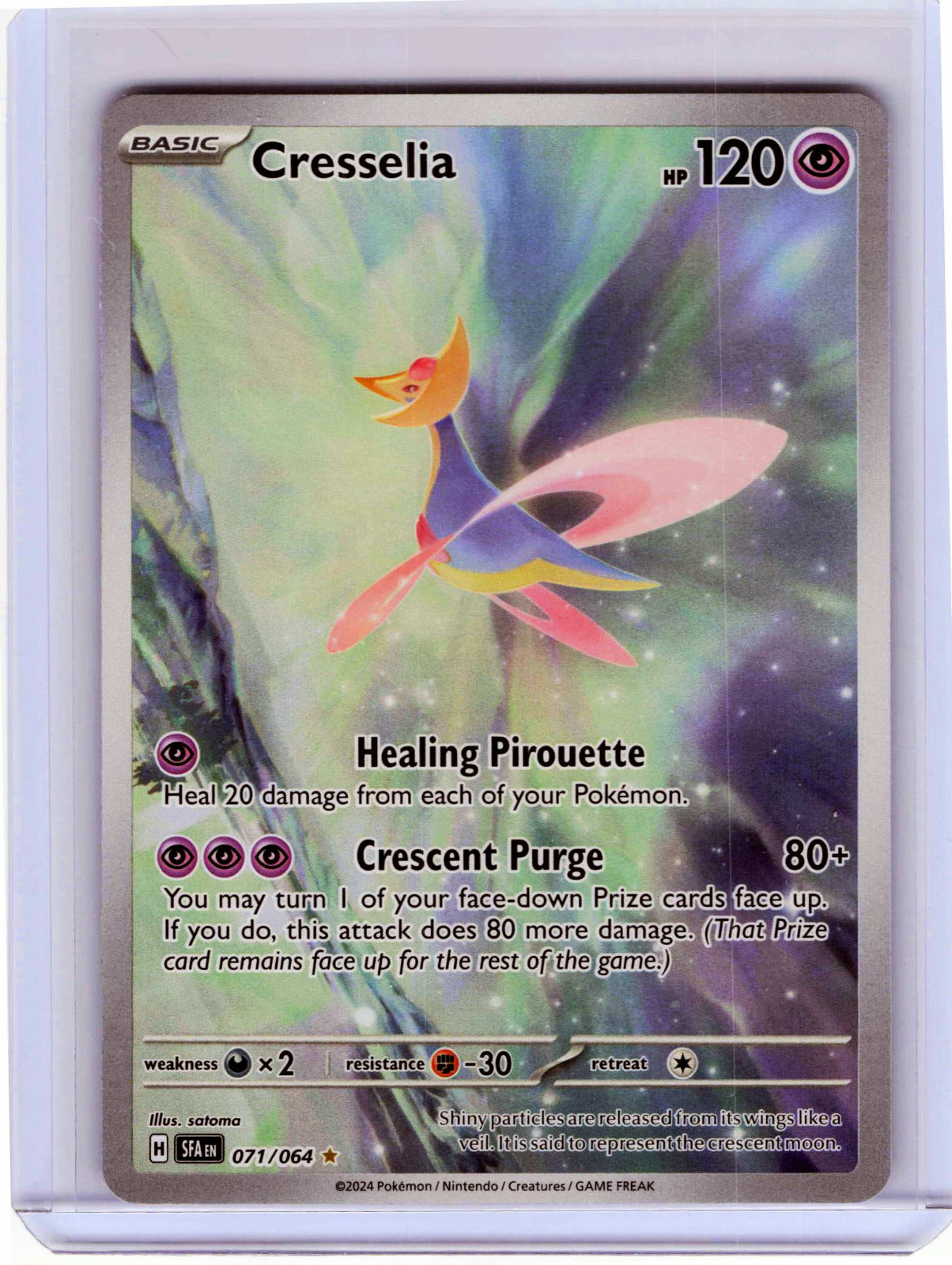 Cresselia #071/064 Pokemon SV: Shrouded Fable