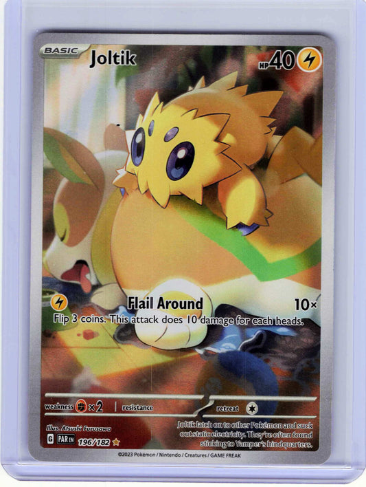 Joltik #196/182 Pokemon SV04: Paradox Rift