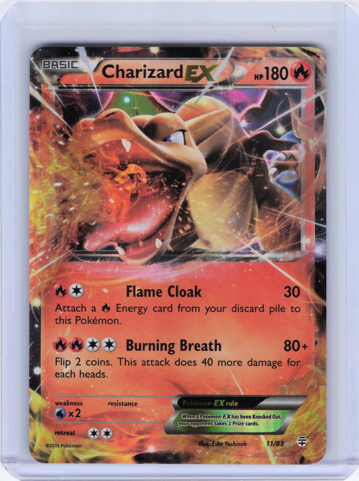 Charizard EX #11/83 Pokemon Generations