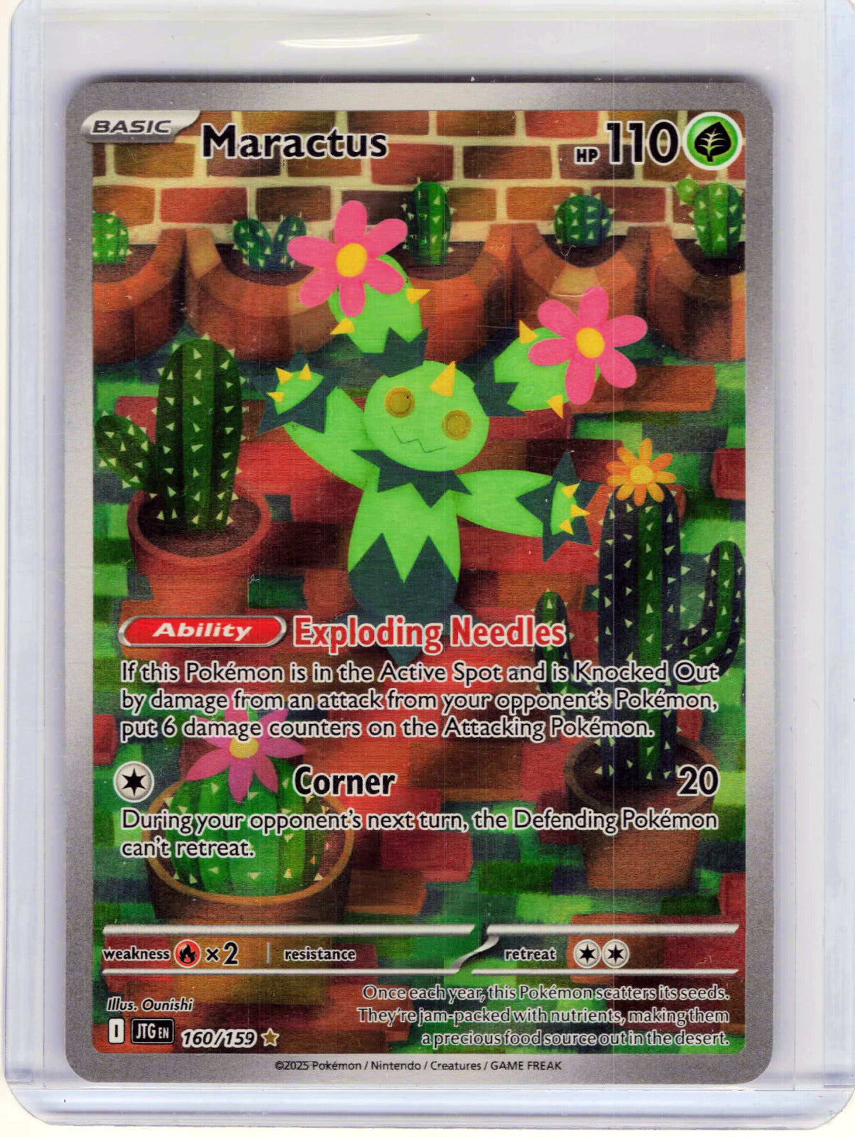 Maractus #160/159 Pokemon SV09: Journey Together