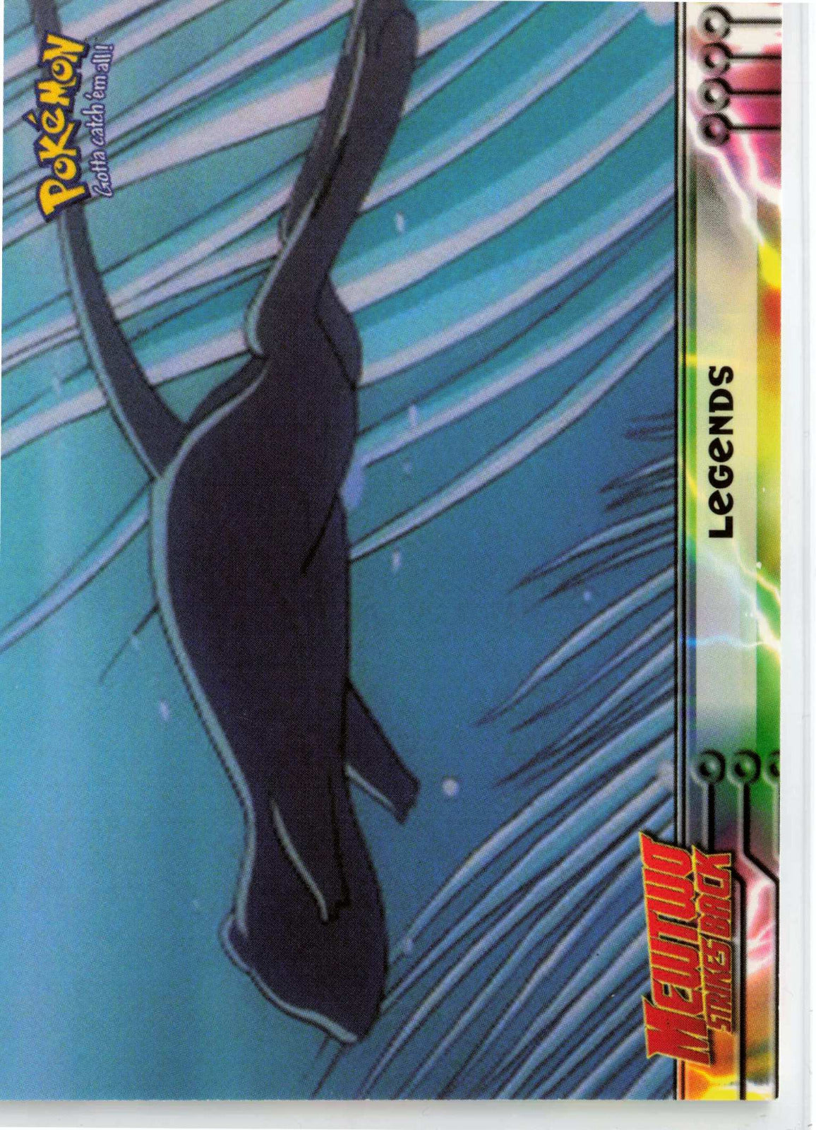 Legends #1 Blue Topps Logo Pokemon Topps MewTwo Strikes Back