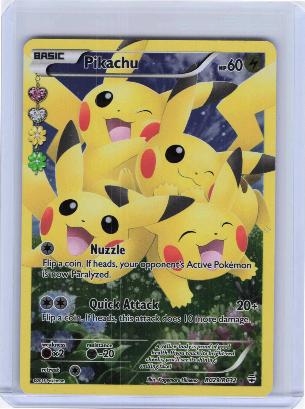 Pikachu #RC29/RC32 Pokemon Generations: Radiant Collection