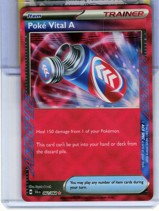 Poke Vital A #062/064 Pokemon SV: Shrouded Fable