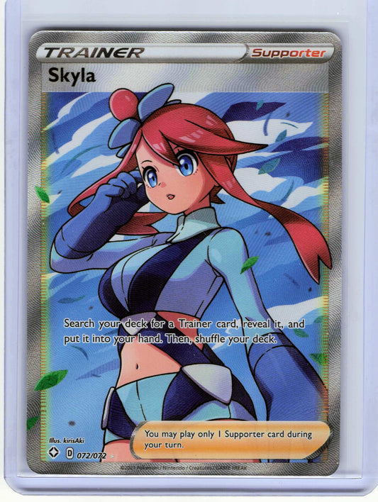 Skyla (Full Art) 072/072 Ultra Rare Shining Fates