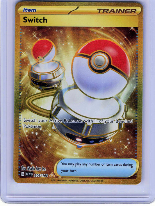 Switch #206/165 Pokemon SV: Scarlet & Violet 151