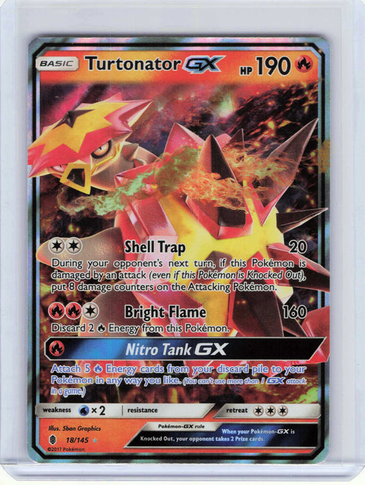 Turtonator GX #18/145 Pokemon SM Guardians Rising