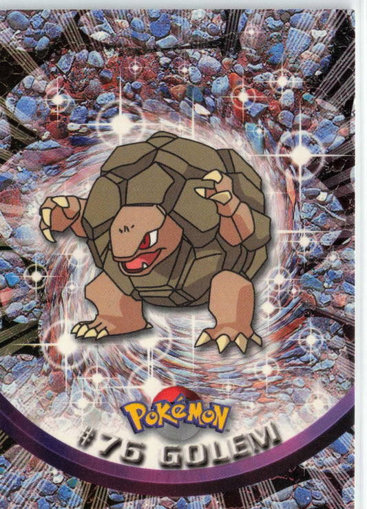 Golem 76 - Black Topps Logo HP Pokemon Topps TV Animation Edition Series 1