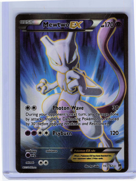 Mewtwo EX (157 Full Art) #157/162 Holo Pokemon XY - BREAKthrough