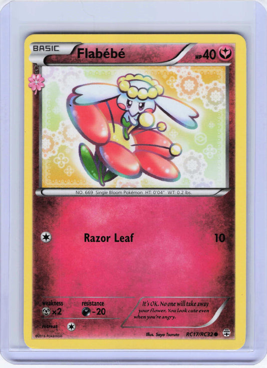 Flabebe RC17/RC32 Common Generations: Radiant Collection NM