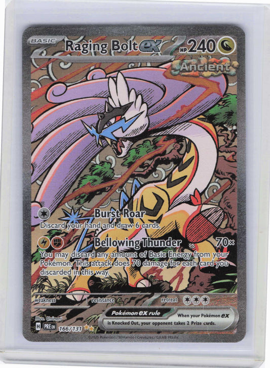Raging Bolt ex 166/131 Special Illustration Rare SV: Prismatic Evolutions NM