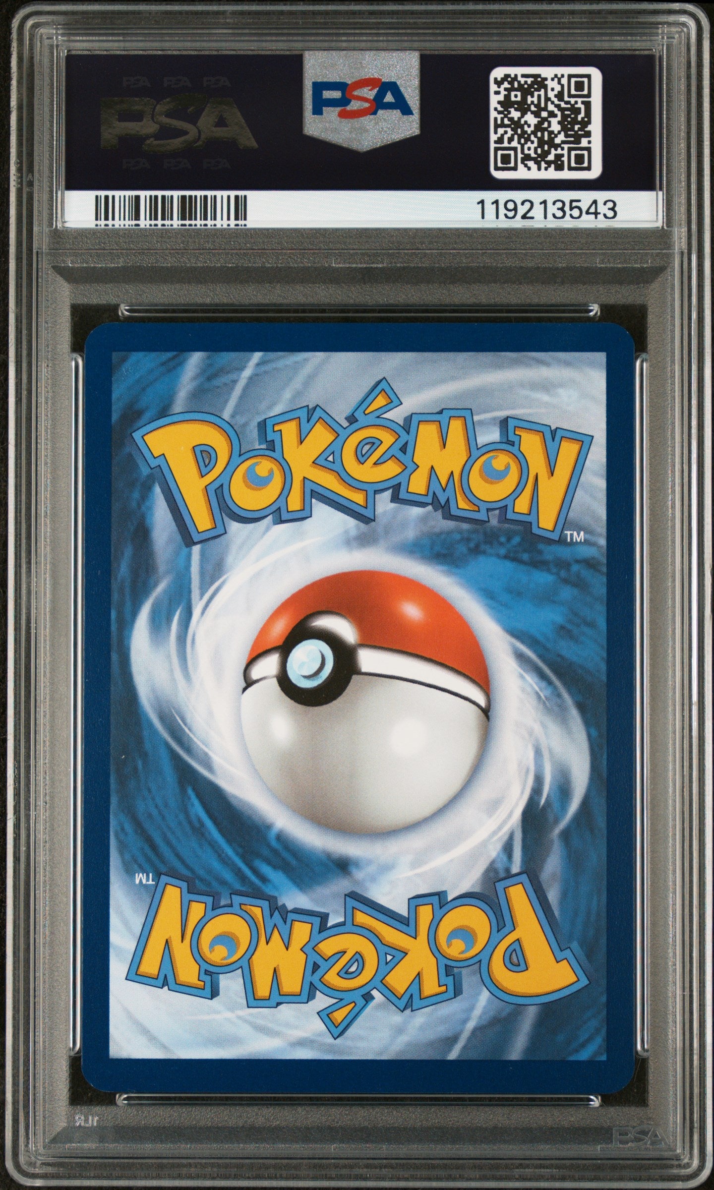 Glaceon EX (Prismatic Stamped) #026 Pokemon Prismatic Evolutions Graded PSA 10 (Back)